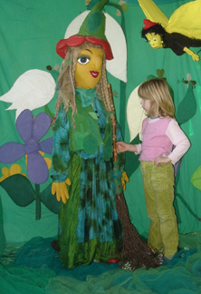 Laura in prijazna �arovnica Zelena